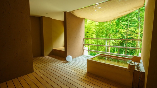 【光】青森檜葉の露天風呂付客室（71−75平米）禁煙